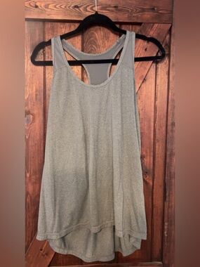 Women’s Grey Racerback Tank Top